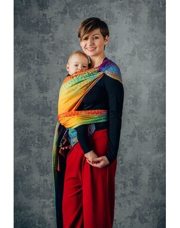 LennyHybrid nosítko Standard - RAINBOW LOTUS