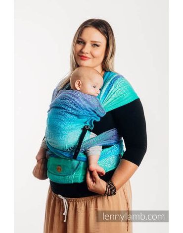 LennyHybrid nosítko Standard - PEACOCK’S TAIL - FANTASY