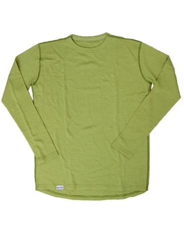 Bundles dámské triko dlouhý rukáv zelený proužek XL
