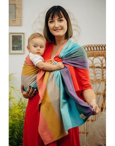 LennyLamb ring sling - PASTELS - standard 1,8 m