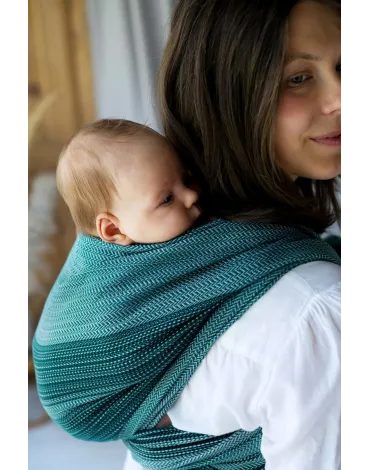 Little Frog šátek - Emerald Path