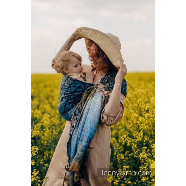 LENNY LAMB RING SLING - BIG LOVE - BETWEEN THE EARTH & THE SKY BAMBUS - STANDARD 1,8M - LENNYLAMB RING SLING{% if zbozi.kategorie.adresa_nazvy[0] != zbozi.kategorie.nazev %} - ŠÁTKY{% endif %}