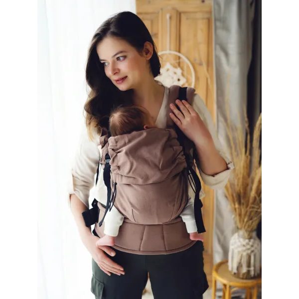 LITTLE FROG NOSÍTKO PRIME - LINEN MOCHA - PRIME (4 KG - 24 M){% if zbozi.kategorie.adresa_nazvy[0] != zbozi.kategorie.nazev %} - NOSÍTKA{% endif %}