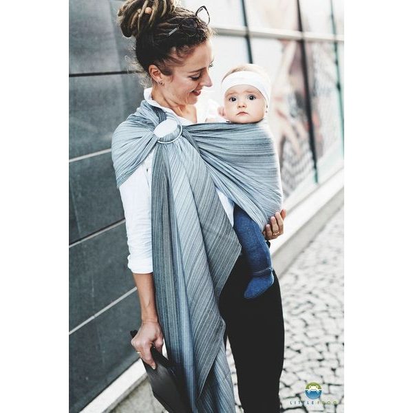 RING SLING LITTLE FROG - BAMBOO ANGELIT - M - LITTLE FROG /BELOVED SLINGS RING SLING{% if zbozi.kategorie.adresa_nazvy[0] != zbozi.kategorie.nazev %} - ŠÁTKY{% endif %}