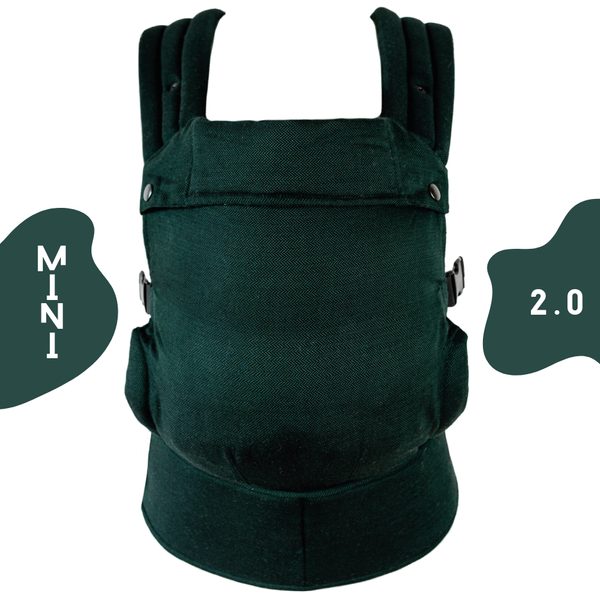 NOSÍTKO QUSY MINI 2.0 - DARK FOREST S BAMBUSEM - MINI - VEL. 56 - 1 ROK{% if zbozi.kategorie.adresa_nazvy[0] != zbozi.kategorie.nazev %} - NOSÍTKA{% endif %}