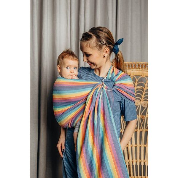 LENNY LAMB RING SLING - LUNA - STANDARD 1.8M - LENNYLAMB RING SLING{% if zbozi.kategorie.adresa_nazvy[0] != zbozi.kategorie.nazev %} - ŠÁTKY{% endif %}