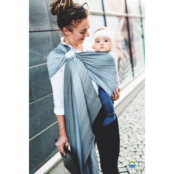 RING SLING LITTLE FROG - ANGELIT - L (2,3M) - LITTLE FROG /BELOVED SLINGS RING SLING{% if zbozi.kategorie.adresa_nazvy[0] != zbozi.kategorie.nazev %} - ŠÁTKY{% endif %}