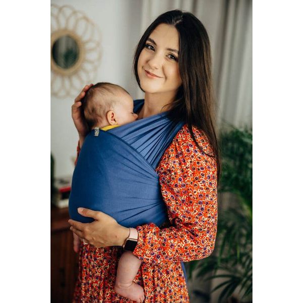 LENNYLAMB ELASTICKÝ ŠÁTEK - LAPIS LAZULI - 5 M - LENNYLAMB{% if zbozi.kategorie.adresa_nazvy[0] != zbozi.kategorie.nazev %} - ŠÁTKY{% endif %}