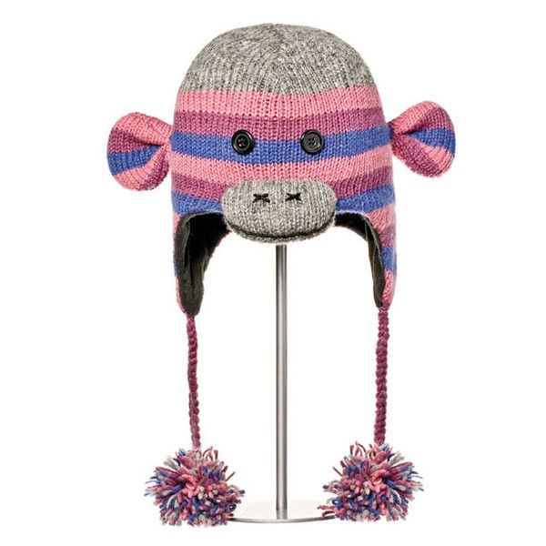 ČEPICE KNITWITS OPIČKA ŠEDO-RŮŽOVÁ - VLNĚNÉ ČAPKY KNITWIT{% if zbozi.kategorie.adresa_nazvy[0] != zbozi.kategorie.nazev %} - OBLEČENÍ PRO DĚTI{% endif %}