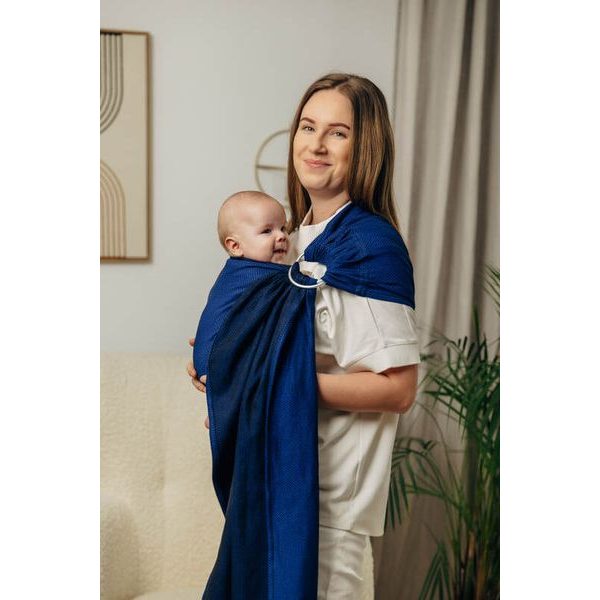 LENNY LAMB BASIC LINE RING SLING - COBALT - STANDARD 1.8M - LENNYLAMB RING SLING{% if zbozi.kategorie.adresa_nazvy[0] != zbozi.kategorie.nazev %} - ŠÁTKY{% endif %}