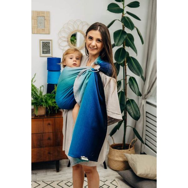 LENNY LAMB RING SLING - AIRGLOW - STANDARD 1,8 M - LENNYLAMB RING SLING{% if zbozi.kategorie.adresa_nazvy[0] != zbozi.kategorie.nazev %} - ŠÁTKY{% endif %}