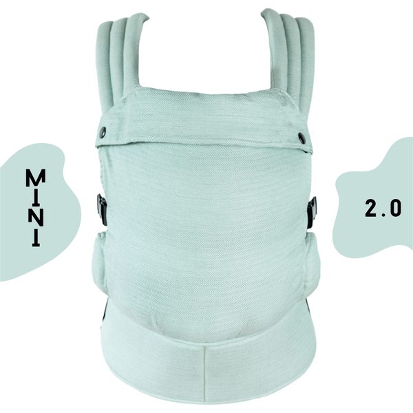 NOSÍTKO QUSY MINI 2.0 - MINTY S BAMBUSEM - MINI - VEL. 56 - 1 ROK{% if zbozi.kategorie.adresa_nazvy[0] != zbozi.kategorie.nazev %} - NOSÍTKA{% endif %}