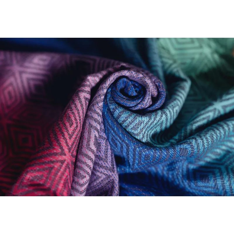 LITTLE FROG ŠÁTEK TENCEL AURORA CUBE - LITTLE FROG - ŠÁTKY