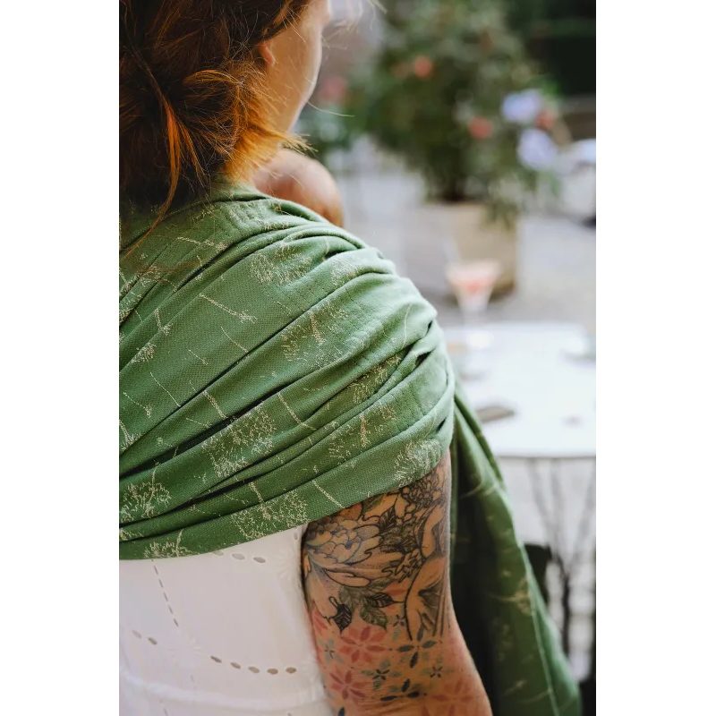 LITTLE FROG RING SLING LINEN LIGHTNESS - L (2,3 M) - LITTLE FROG /BELOVED SLINGS RING SLING - ŠÁTKY