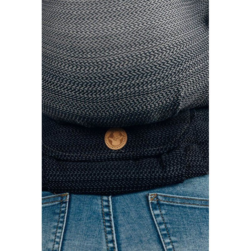 LENNYPRESCHOOL NOSÍTKO - LITTLE HERRINGBONE OMBRE GREY - LENNYPRESCHOOL - NOSÍTKA