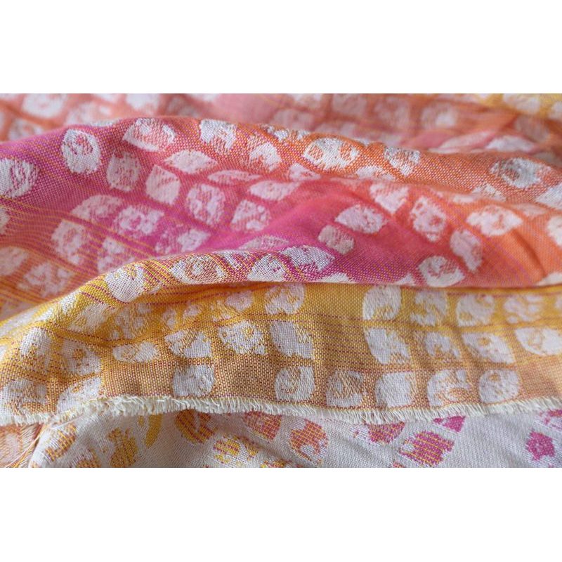 YARO PETALS ULTRA COTTON CANDY RAINBOW WRAP TENCEL, LINEN, KAPOK - YARO SLINGS - ŠÁTKY