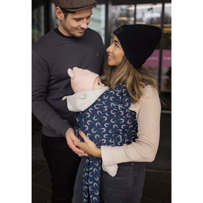 BELLY BUTTON BY MANDUCA SLING - LIMITEDEDITION RAINBOWNIGHT - MANDUCA SLING - ŠÁTKY