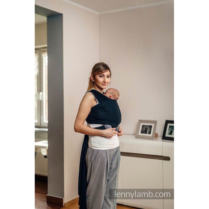 LENNYLAMB ELASTICKÝ ŠÁTEK - BLACK - 5 M - LENNYLAMB - ŠÁTKY