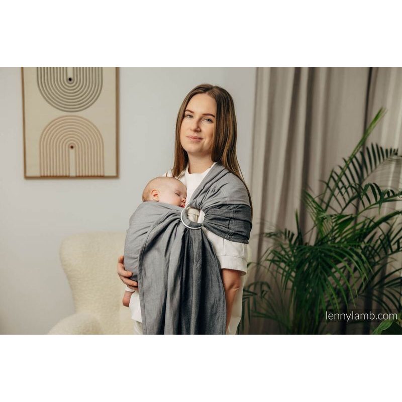 LENNYLAMB RING SLING BASIC LINE - HOWLITE STANDARD 1.8M - LENNYLAMB RING SLING - ŠÁTKY