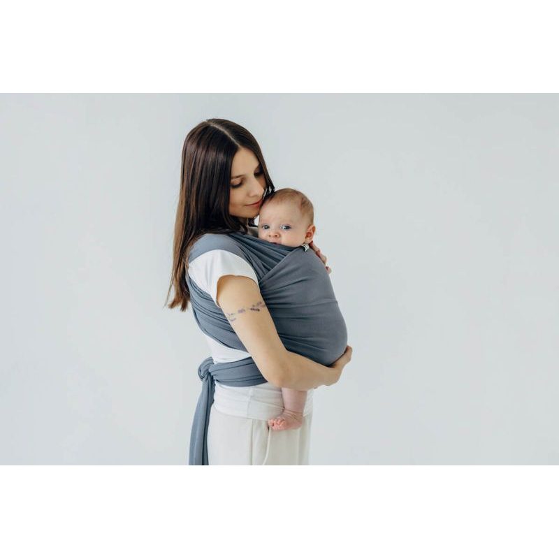 LENNYLAMB ELASTICKÝ ŠÁTEK - ANTHRACITE - 5 M - LENNYLAMB - ŠÁTKY