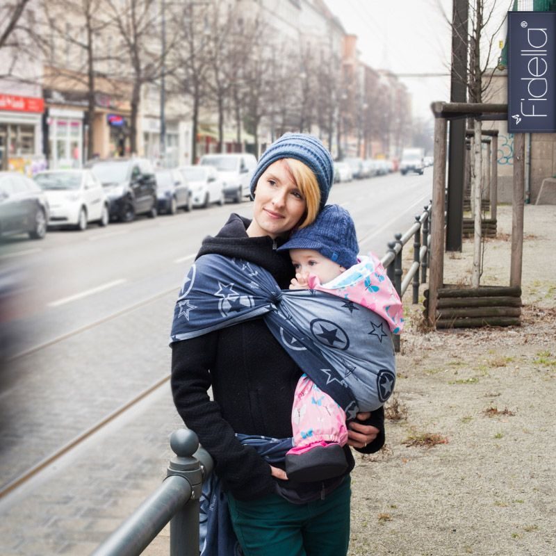 FIDELLA OUTER SPACE BLUE - VRÁCENÝ - FIDELLA - ŠÁTKY