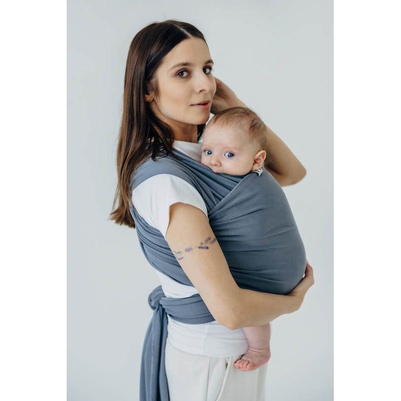 LENNYLAMB ELASTICKÝ ŠÁTEK - ANTHRACITE - 5 M - LENNYLAMB - ŠÁTKY