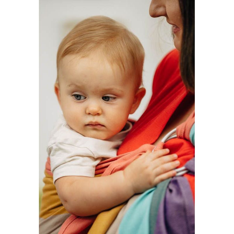 LENNYLAMB RING SLING - PASTELS - STANDARD 1,8 M - LENNYLAMB RING SLING - ŠÁTKY