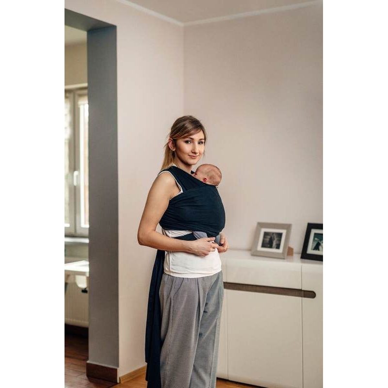 LENNYLAMB ELASTICKÝ ŠÁTEK - BLACK - 5 M - LENNYLAMB - ŠÁTKY