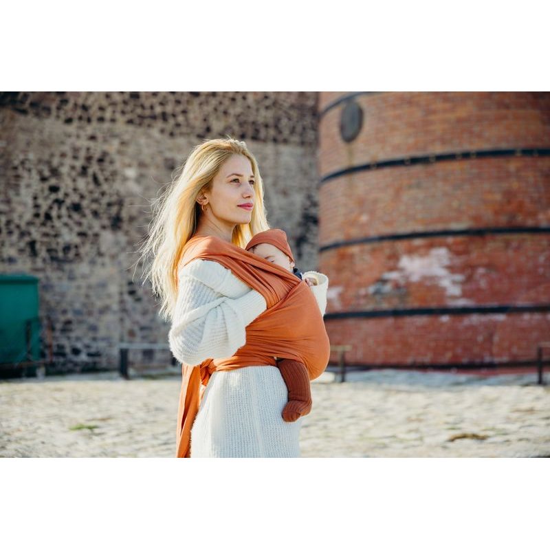 NEKO ELASTICKÝ ŠÁTEK - CINNAMON - NEKO SLINGS - ŠÁTKY