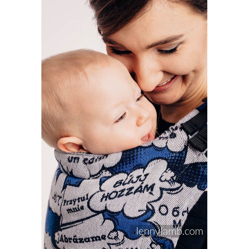 LENNYUPGRADE NOSÍTKO - HUG ME - BLUE - LENNYUPGRADE ROSTOUCÍ NOSÍTKA - NOSÍTKA