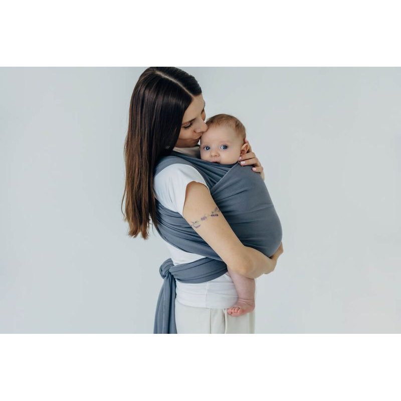 LENNYLAMB ELASTICKÝ ŠÁTEK - ANTHRACITE - 5 M - LENNYLAMB - ŠÁTKY