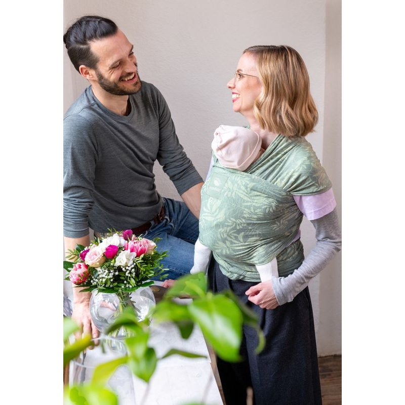 MANDUCA SLING LIMITEDEDITION BOTANICGREEN - MANDUCA SLING - ŠÁTKY