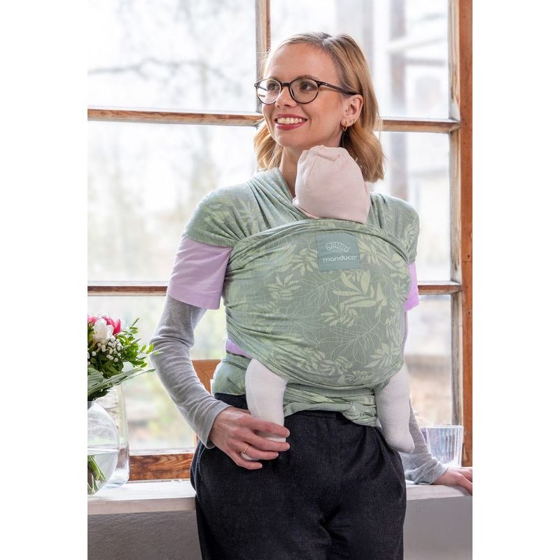 MANDUCA SLING LIMITEDEDITION BOTANICGREEN - MANDUCA SLING - ŠÁTKY