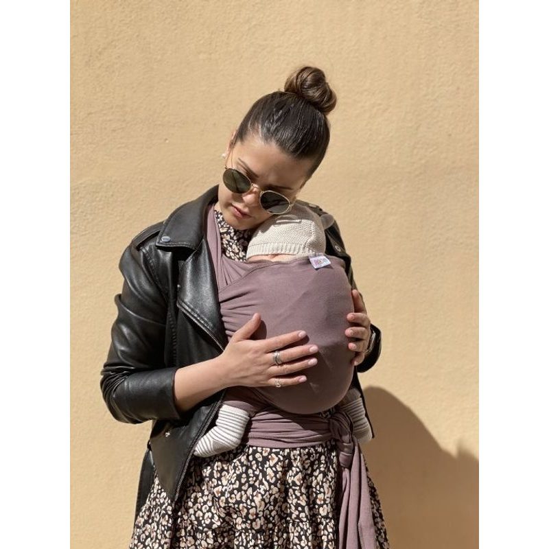 NEKO ELASTICKÝ ŠÁTEK - TAUPE - NEKO SLINGS - ŠÁTKY