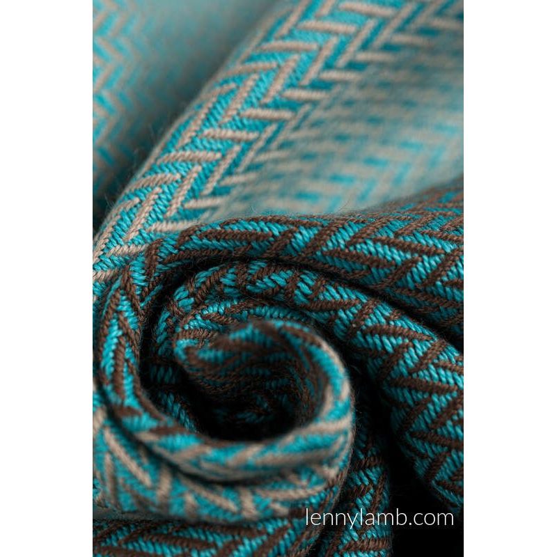 LENNY LAMB - LITTLE HERRINGBONE BABY - MINT - LENNYLAMB - ŠÁTKY