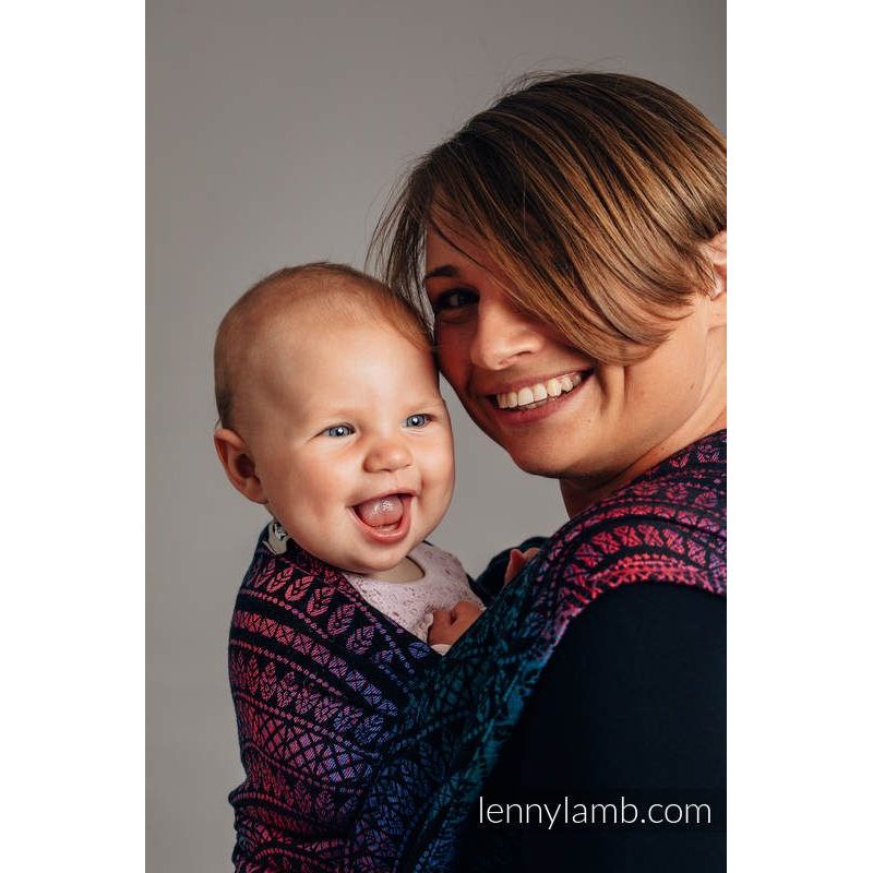 LENNYLAMB - PEACOCK'S TAIL - BLACK OPAL - MERINO, HEDVÁBÍ, KAŠMÍR - LENNYLAMB - ŠÁTKY