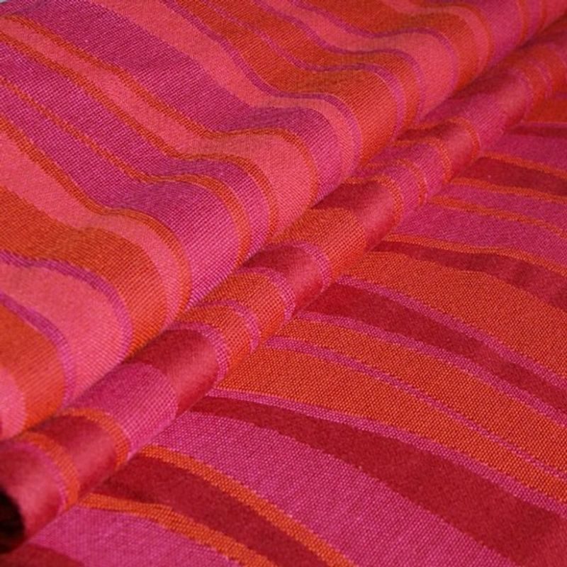 DIDYMOS VLNY ČERVENÉ - JEMNÝ ŽAKÁR - ŠÁTKY