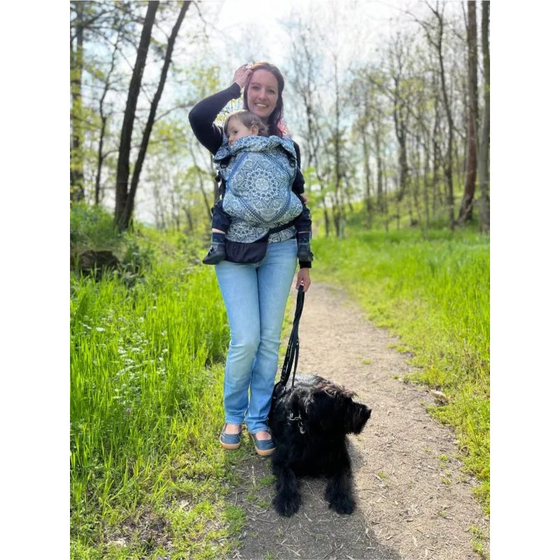 MONILU UNI NOSÍTKO - MANDALA BLUE + SLINTÁČKY - MONILU UNI - NOSÍTKA