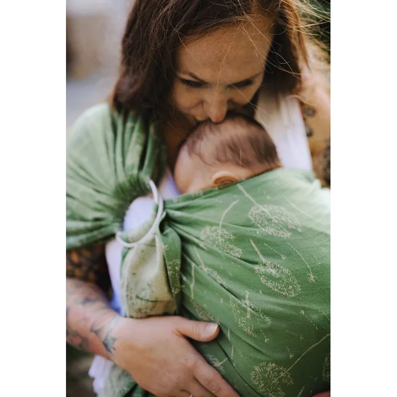 LITTLEFROG RING SLING LINEN LIGHTNESS - M (2 M) - LITTLE FROG /BELOVED SLINGS RING SLING - ŠÁTKY