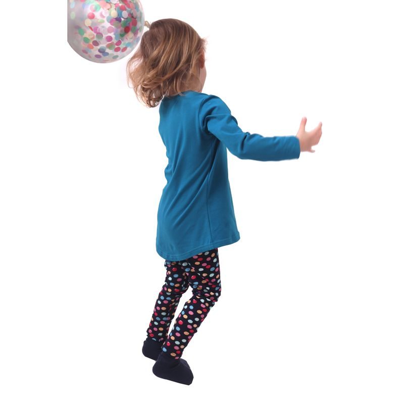 LEGÍNY DĚTSKÉ - LENTILKY NA MODRÉ - JOŽÁNEK DĚTSKÉ OBLEČENÍ - OBLEČENÍ PRO DĚTI