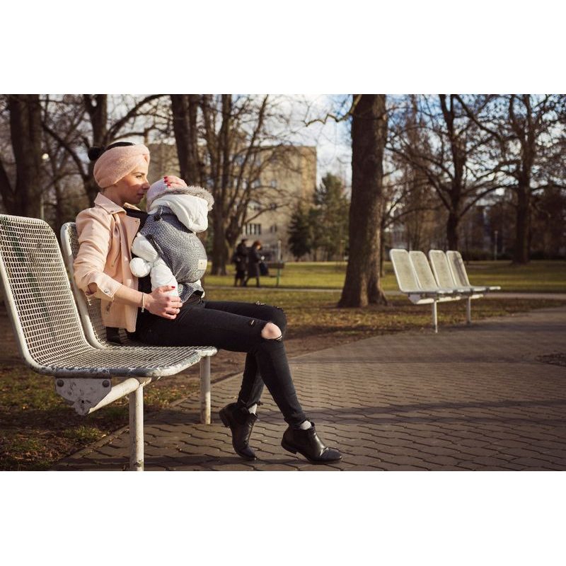 NOSÍTKO STORCHENWIEGE ČERNOBÍLÉ - STORCHENWIEGE - NOSÍTKA