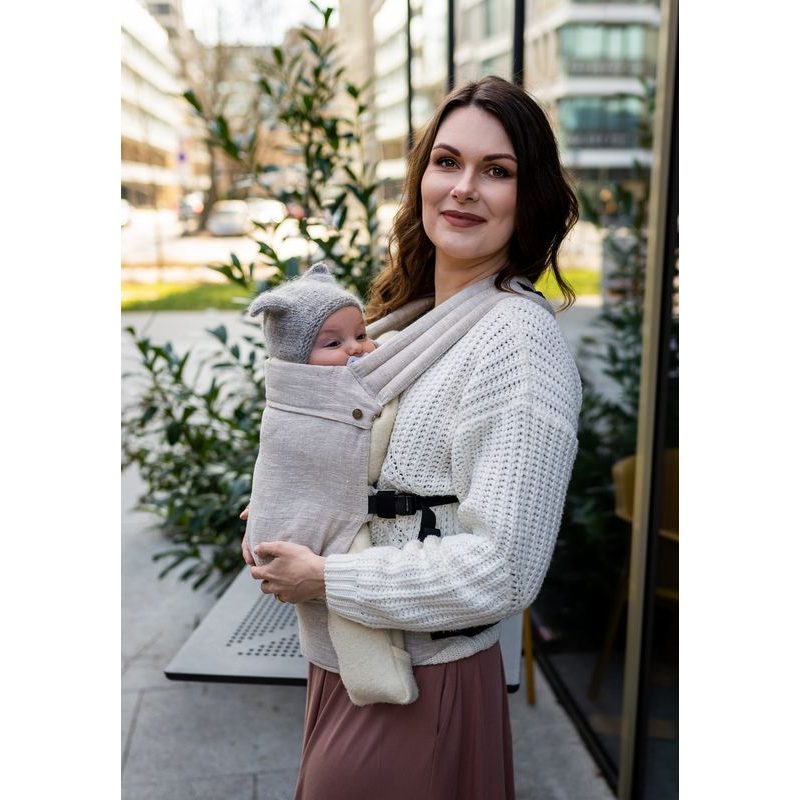 QUSY NOSÍTKO STANDARD 2.0 - LINEN BEIGE - STANDARD - VEL. 62 - 2 ROKY - NOSÍTKA