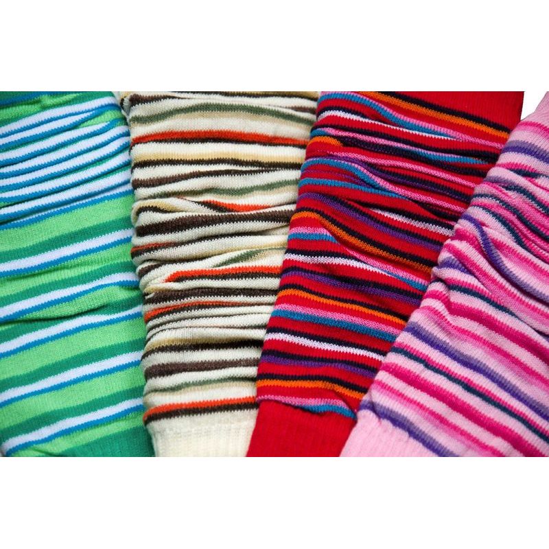 NÁVLEKY DESIGNSOCKS UŽŠÍ PRUHY - NÁVLEKY KLASICKÉ - NA NOŽIČKY