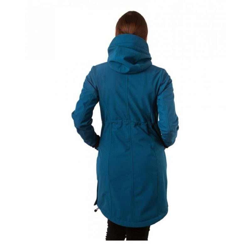 SOFTSHELLOVÁ TĚHOTENSKÁ A NOSÍCÍ BUNDA ANDREA - PETROLEJOVÁ - JOŽÁNEK NOSÍCÍ OBLEČENÍ - NOSÍCÍ OBLEČENÍ