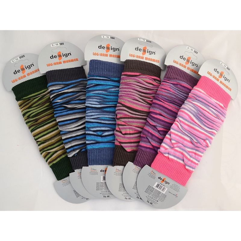 NÁVLEKY DESIGNSOCKS UŽŠÍ PRUHY - NÁVLEKY KLASICKÉ - NA NOŽIČKY