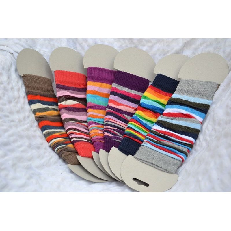 NÁVLEKY DESIGNSOCKS ŠIRŠÍ PRUHY - NÁVLEKY KLASICKÉ - NA NOŽIČKY