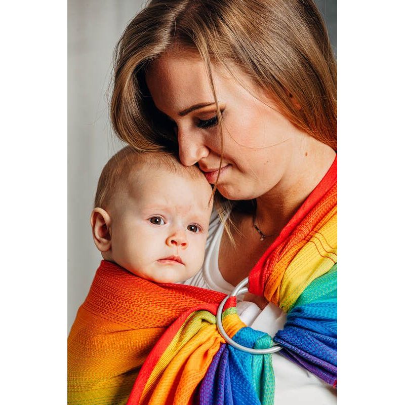 LENNYLAMB RING SLING - RAINBOW BABY - STANDARD 1.8M - LENNYLAMB RING SLING - ŠÁTKY