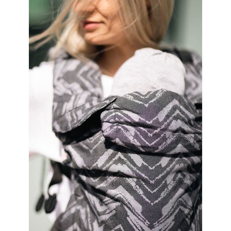 MONILU UNI NOSÍTKO - BOHO DARK GREY + SLINTÁČKY - MONILU UNI - NOSÍTKA