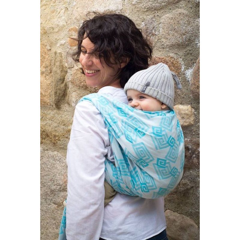 NEOBULLE LABYRINTHE GRIS TURQUOISE - NEOBULLE - ŠÁTKY