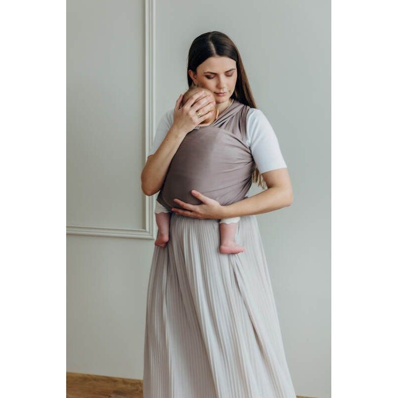 LENNYLAMB ELASTICKÝ ŠÁTEK - MOCHA - 5M - LENNYLAMB - ŠÁTKY